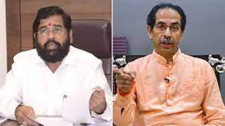 Udhav Thakrey Eknath shinde
