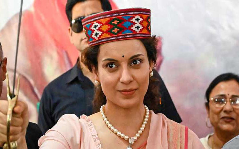 कंगना रनौत को चंडीगढ़ एयरपोर्ट पर CISF के जवान ने जड़ा थप्पड