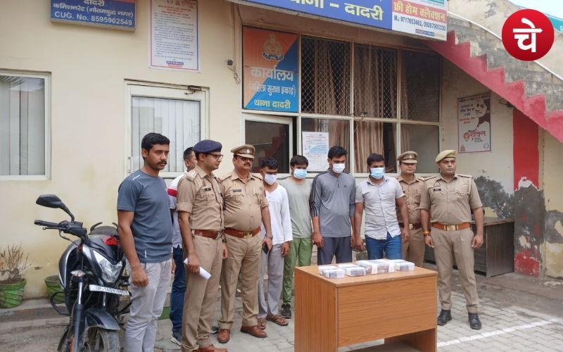 व्यवसायी के साथ लूटपाट, पुलिस ने चोरों को धर दबोचा
