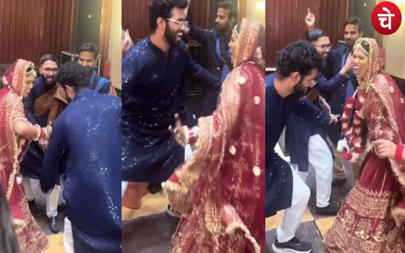 भाई के साथ शादी के जोड़े में दुल्हन ने किया स्टेजतोड़ परफॉर्मेंस, बारातियों की फटी रह गई आंखें