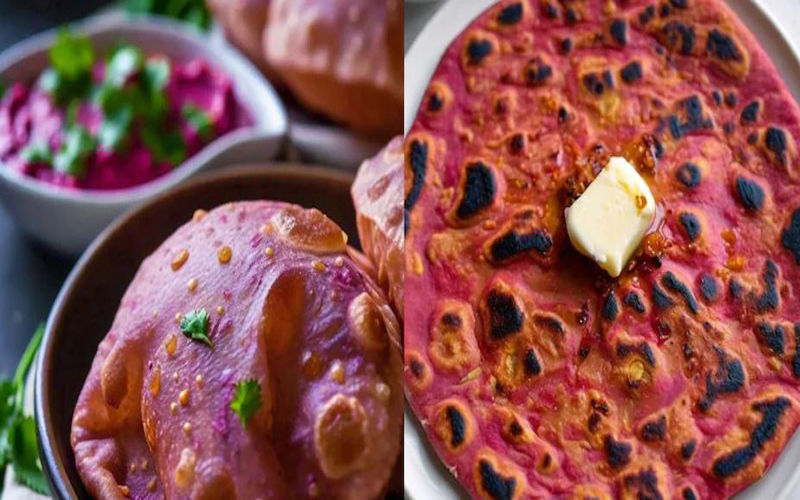 Beetroot puri