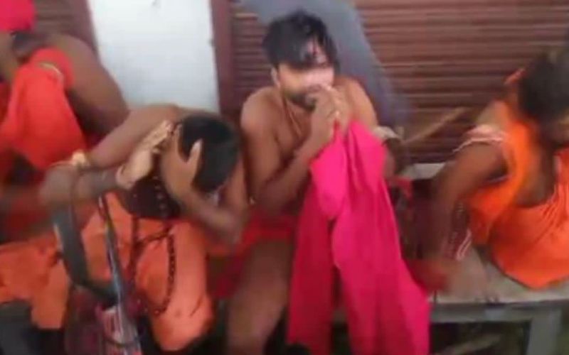 Fake sadhu