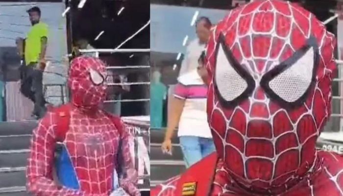 Spiderman viral video
