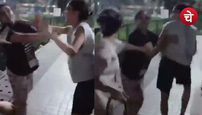 एक बार फिर नोएडा की सोसाइटी में कुत्ते पर छिड़ा संग्राम, युवती ने बुजुर्ग को मारा तमाचा