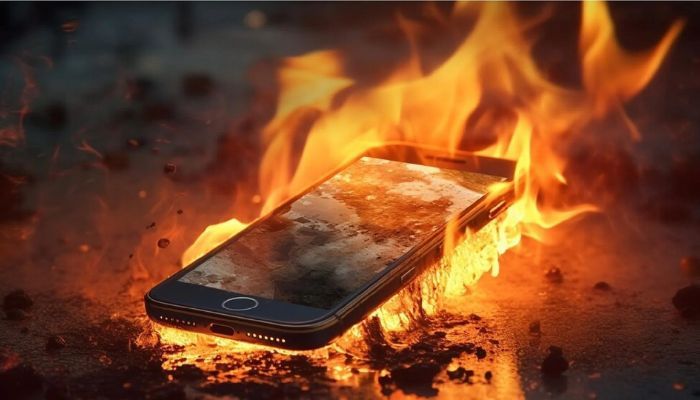 जेब में रखा फोन अचानक हुआ विस्फोट, घायल हुआ शख्स