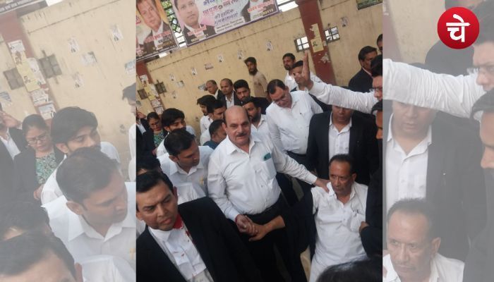 गाजियाबाद कोर्ट लाठीचार्ज मामला गरमाया, लखनऊ से लेकर दिल्ली तक वकीलों का फूटा गुस्सा