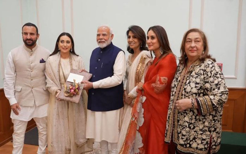 राज कपूर की 100वीं सालगिरह पर कपूर परिवार ने की पीएम मोदी से मुलाकात