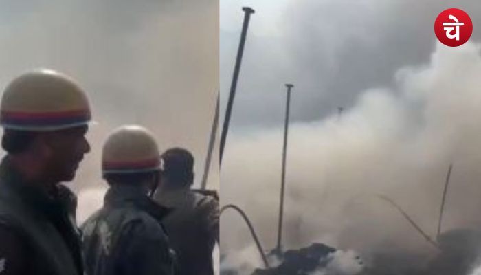 बड़ी खबर : नोएडा के सेक्टर-122 में लगी भीषण आग