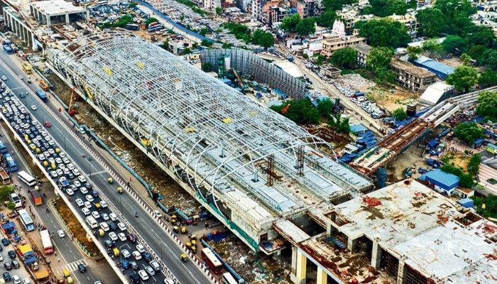 नमो भारत गलियारे के सबसे बड़े स्टेशन का काम अंतिम चरण में, अगले महीने खत्म होगी झंझट