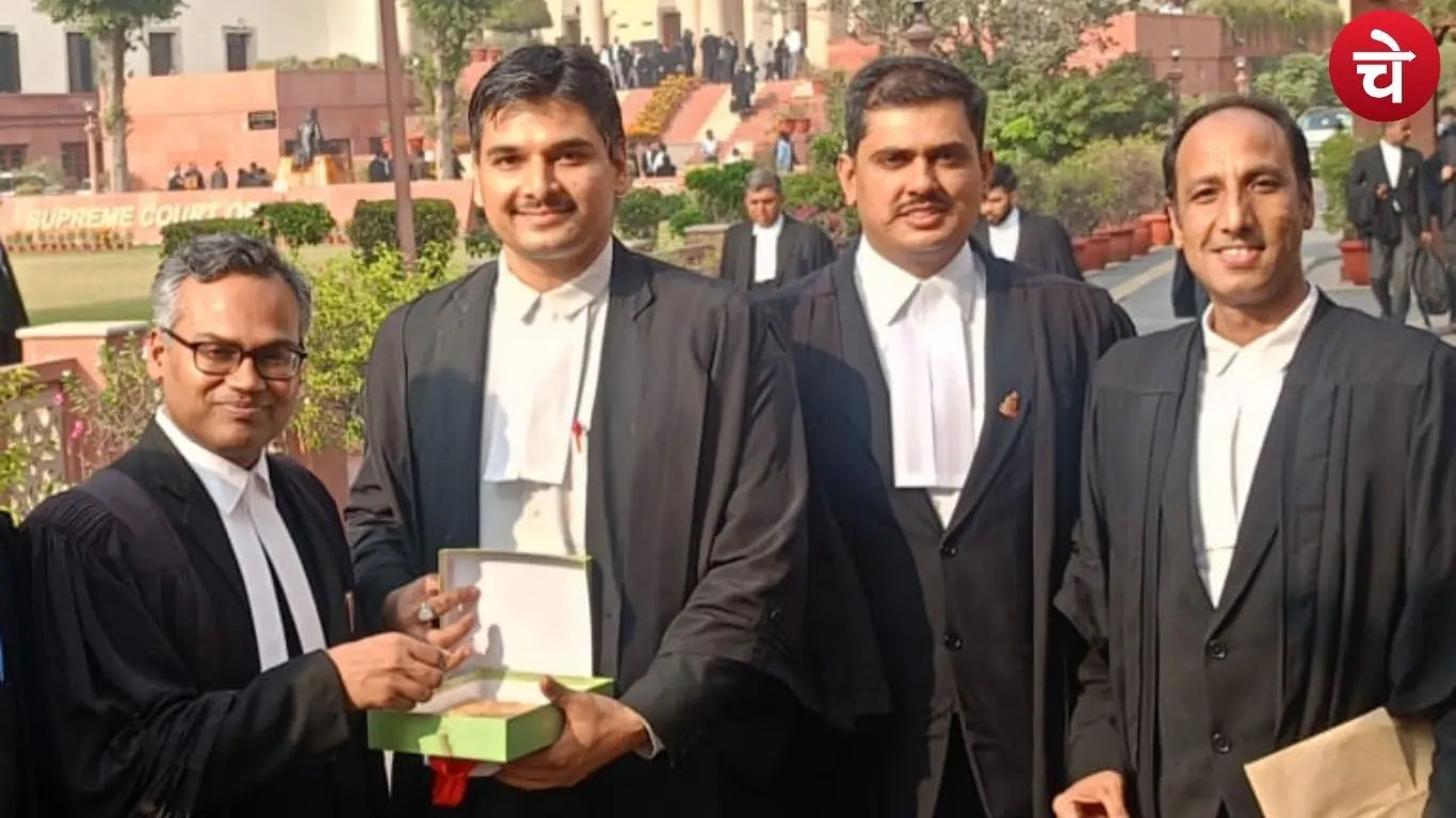 नोएडा से सुप्रीम कोर्ट तक का सफर तय करने वाले युवा अधिवक्ता वेंकटेश राजपूत छौंकर