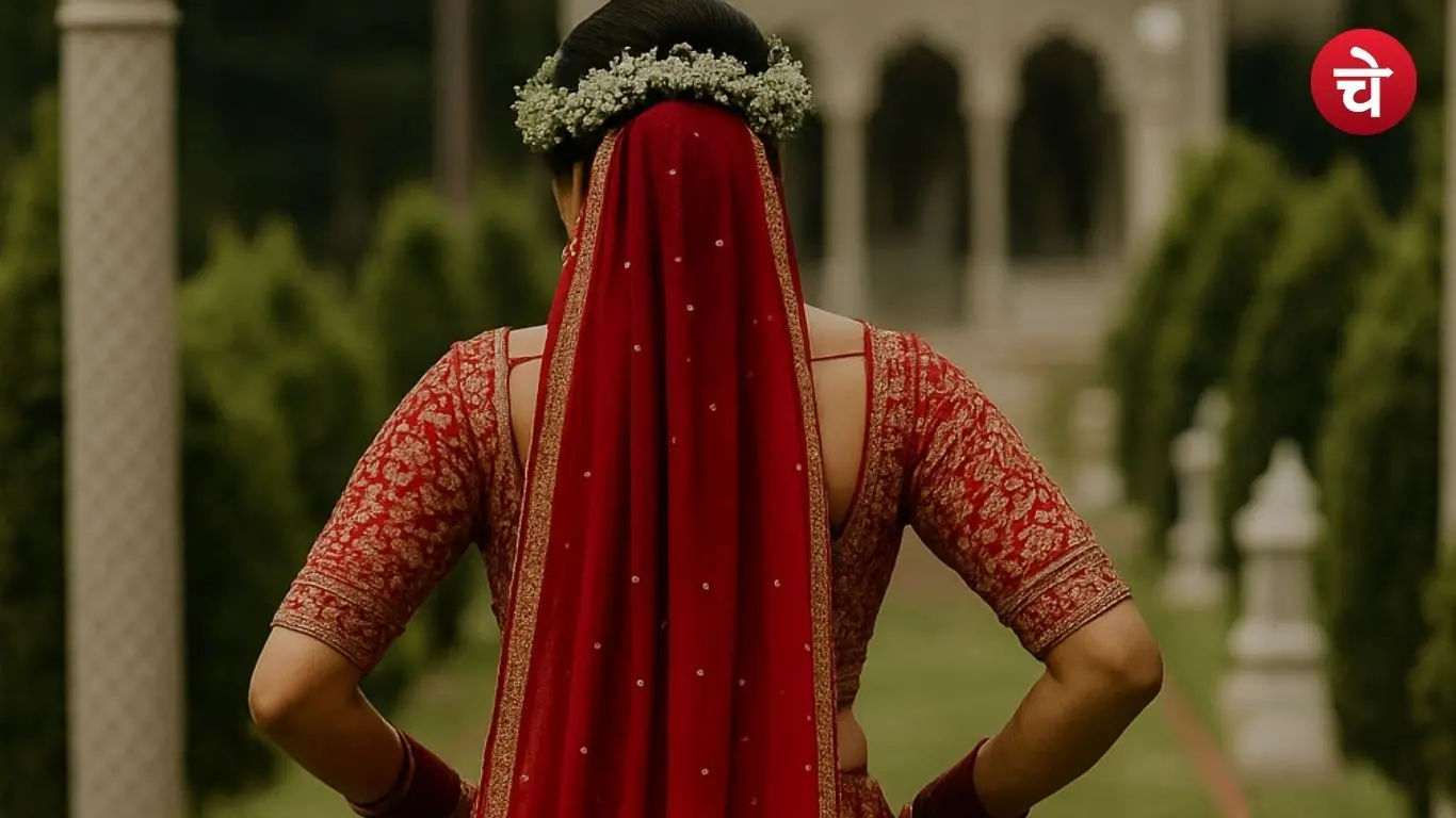 लाल लहंगे में सजी दुल्हन बनी ‘मिस्ट्री ब्राइड’, जेवर समेटकर रातों–रात हुई फरार