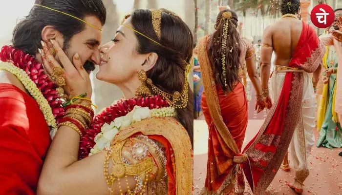 आ गई Rashmika-Vijay की Wedding Pictures, सादगी ने चुराया फैंस का दिल