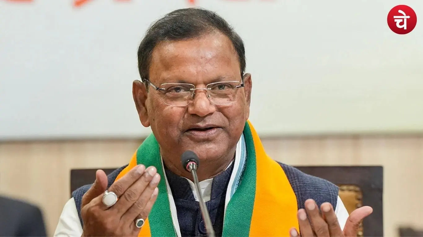 File photo of Bharatiya Janata Party Uttar Pradesh state president Pankaj Chaudhary