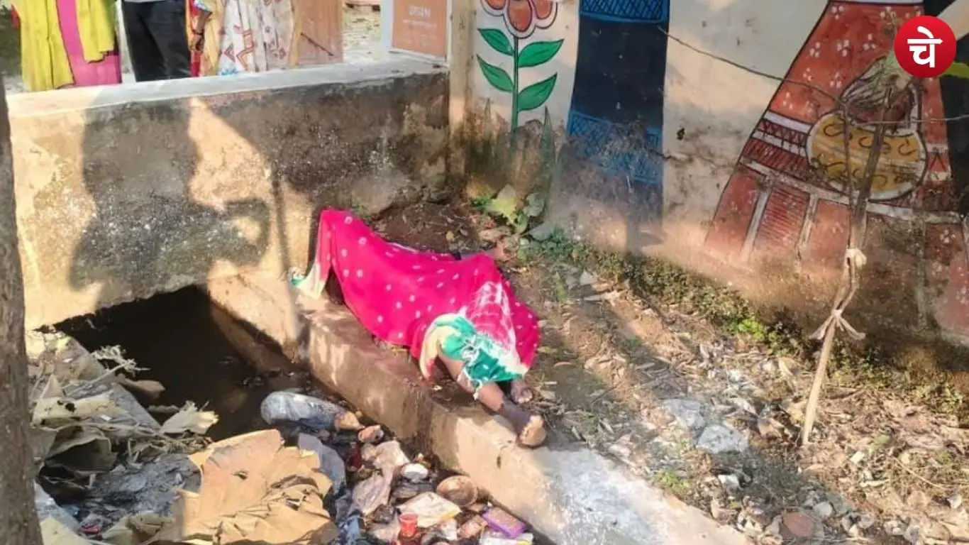 File photo of a sanitation worker who fell into a drain.