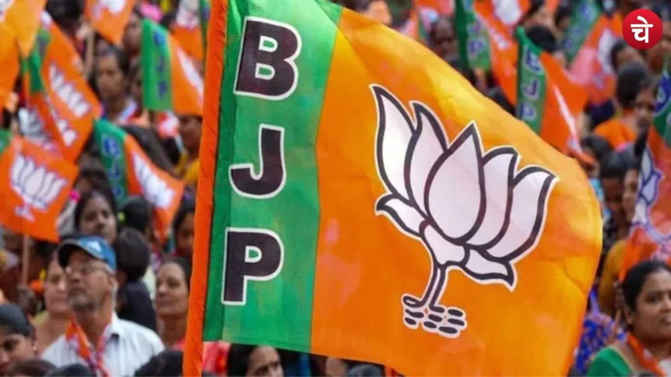 Photo of the Bharatiya Janata Party flag