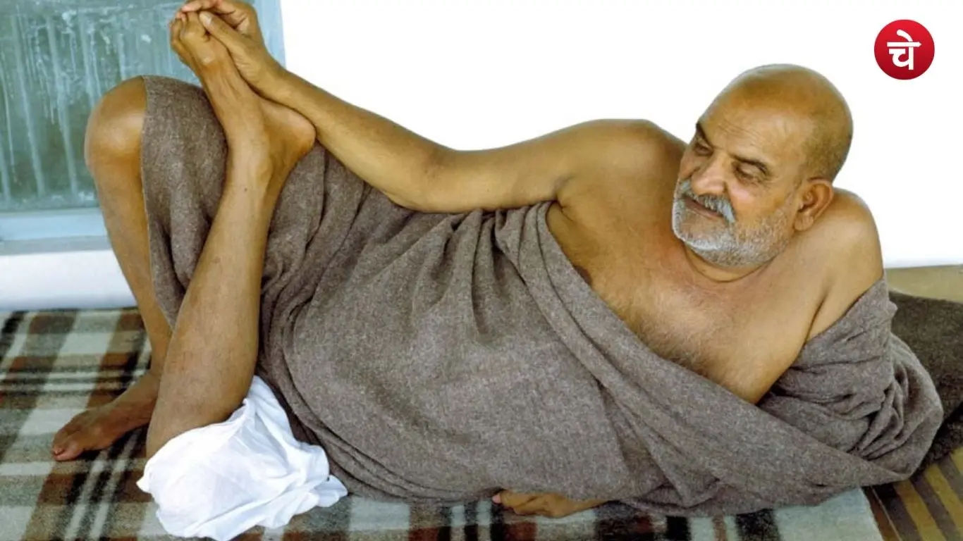 The renowned saint Baba Neem Karoli Maharaj