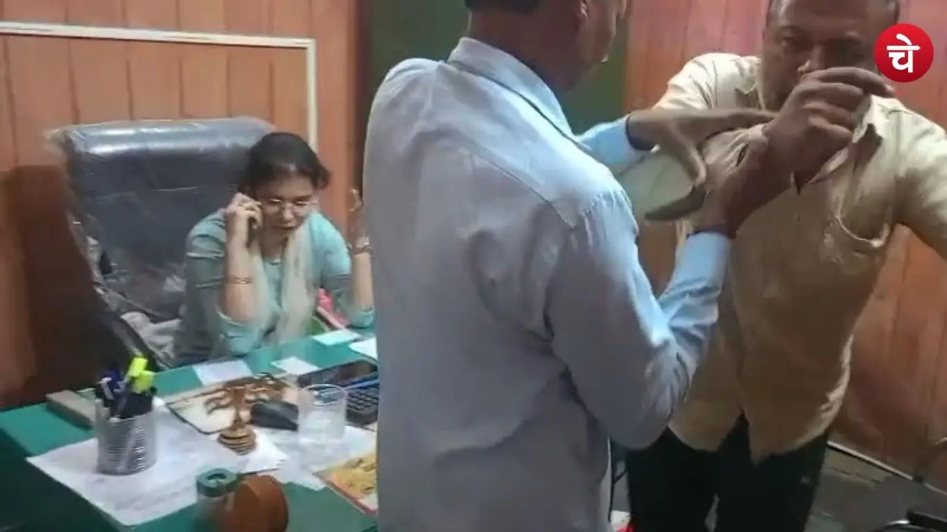 Uproar in Saharanpur after a differently abled contractor consumed a poisonous substance at the Forest Department office