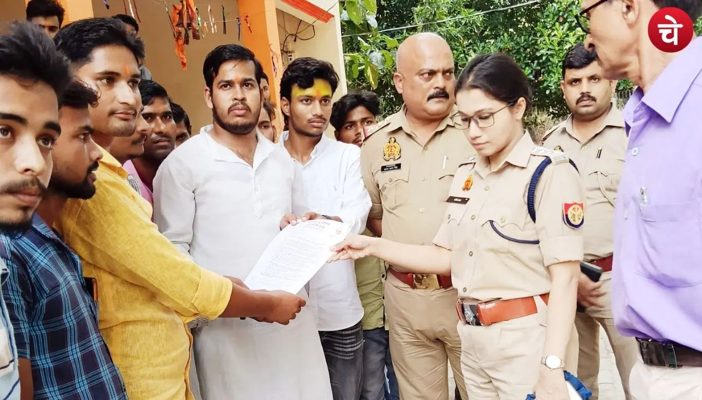 VHP Protest Barabanki