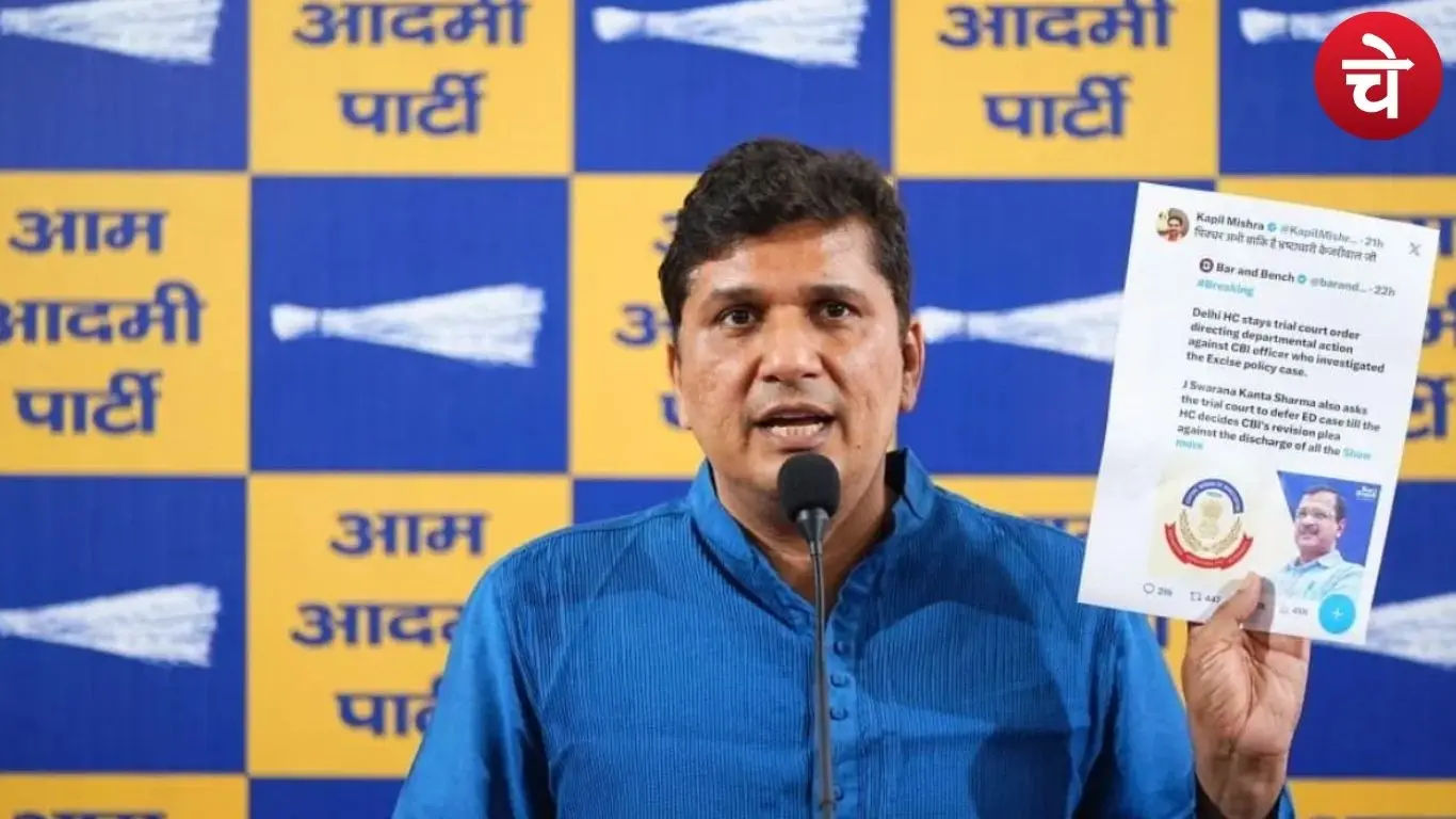 AAP Party Delhi State President Saurabh Bhardwaj