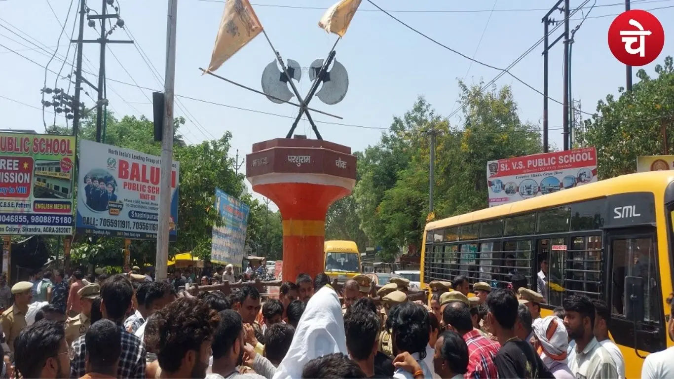 Row intensifies at Parshuram Chowk