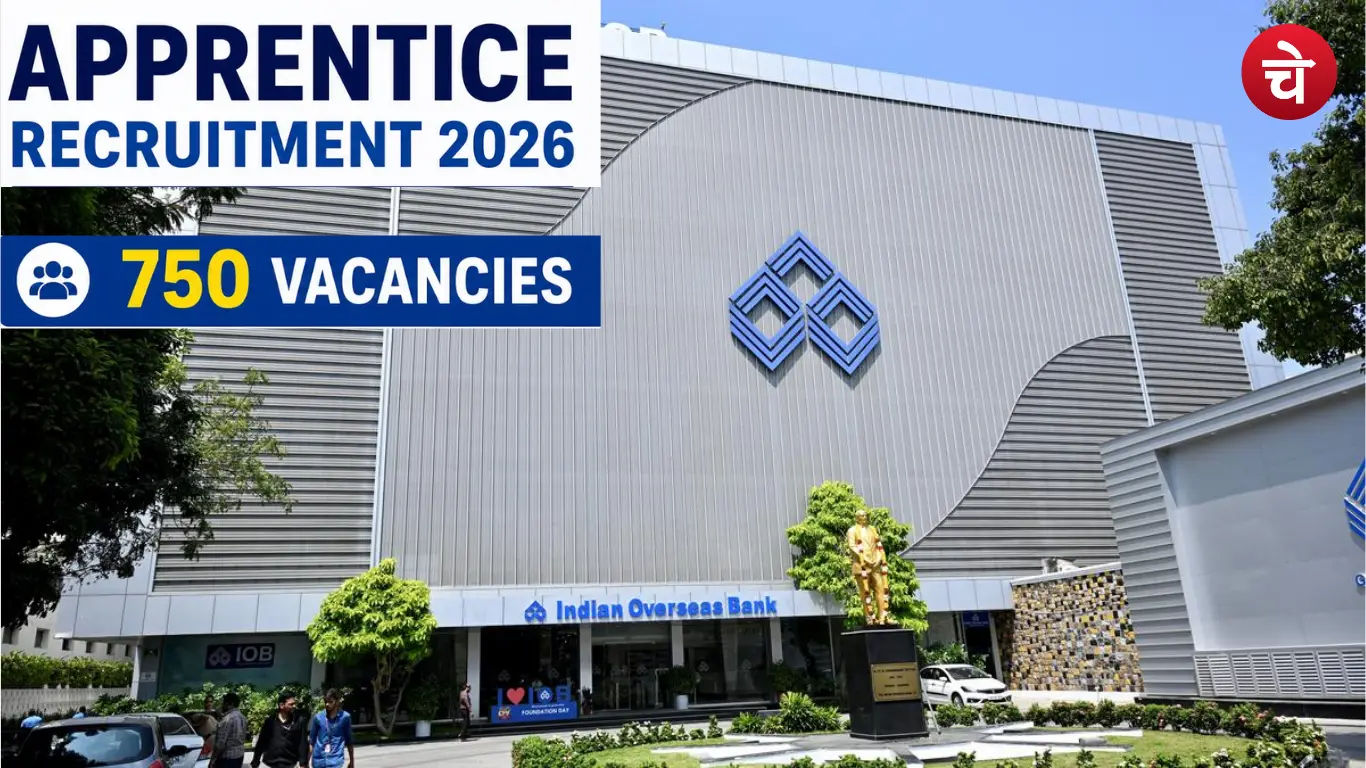 IOB Apprentice Bharti 2026