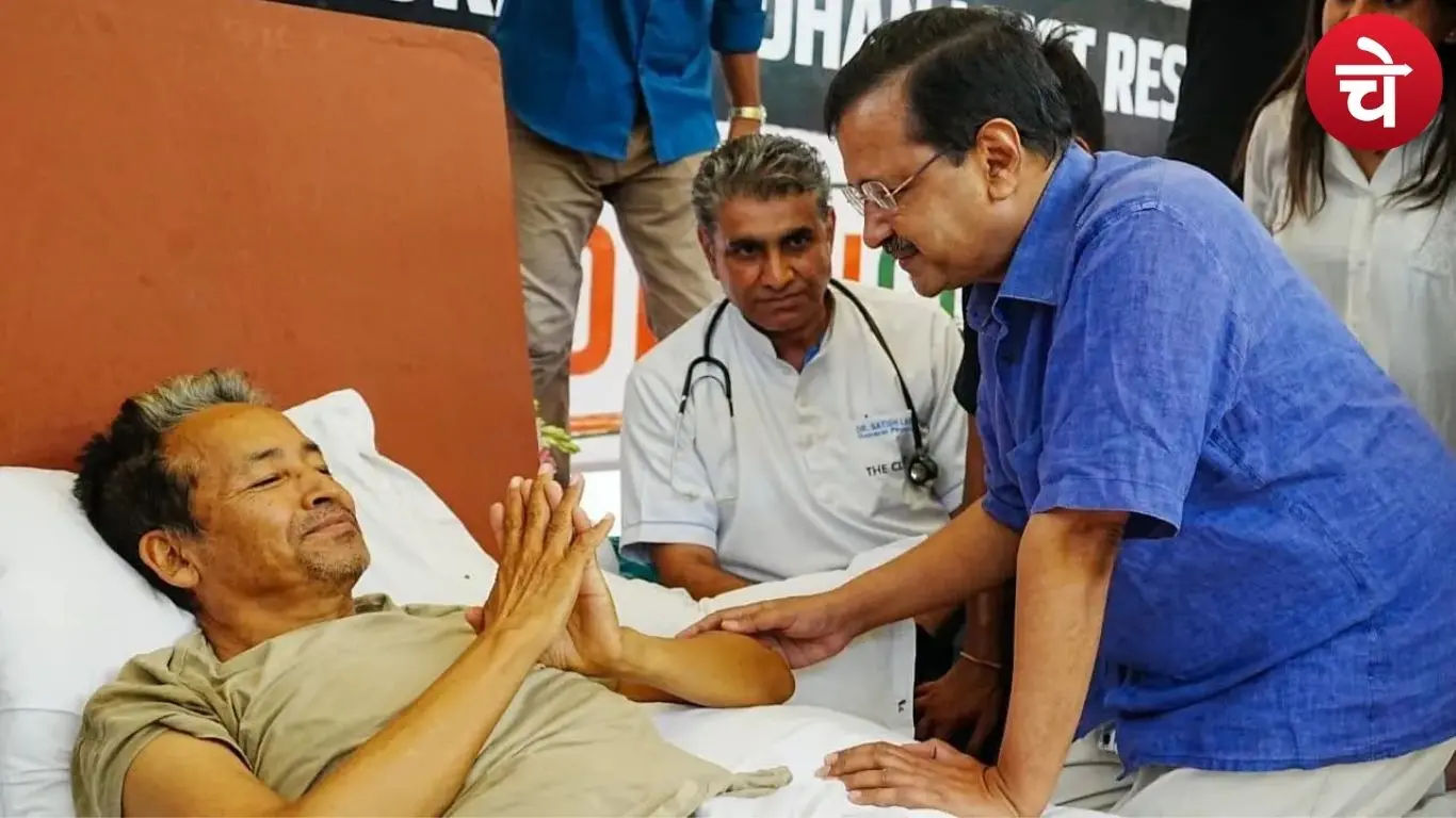 Sonam Wangchuk and Arvind Kejriwal