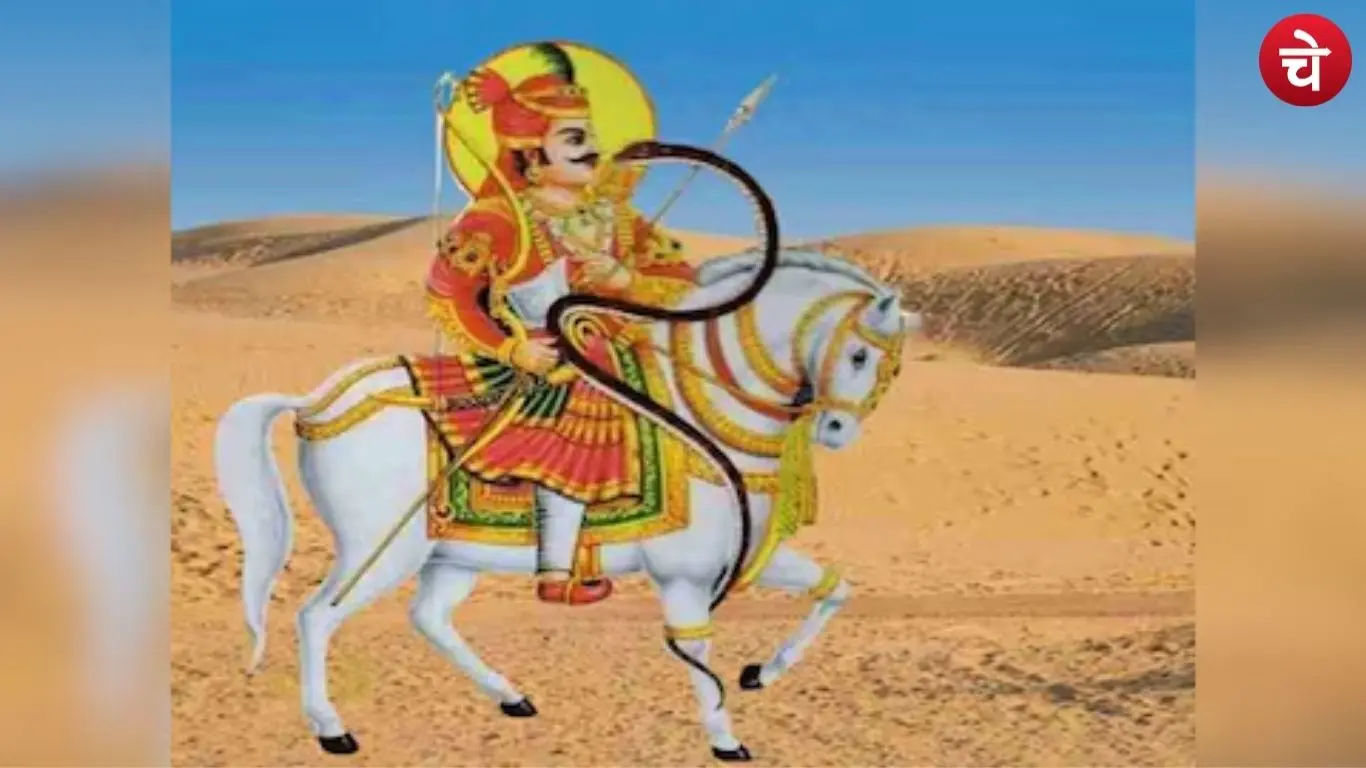 A symbolic photo of the great warrior Veer Tejaji