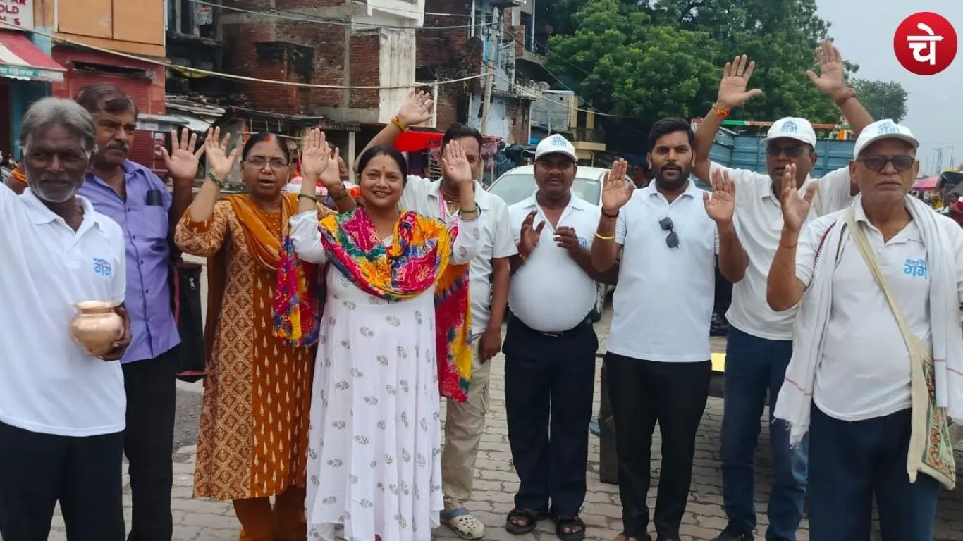 Anamika Chaudhary infused enthusiasm among party workers during the Seva Sankalp Abhiyan-2026in Chandauli