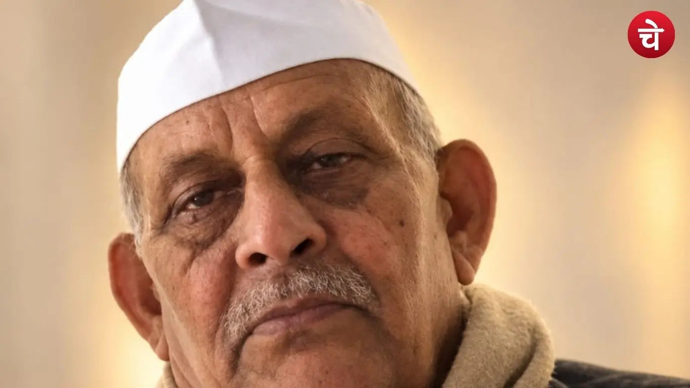 File photo of Chaudhary Satish Nambardar, a prominent social worker from the Gurjar community