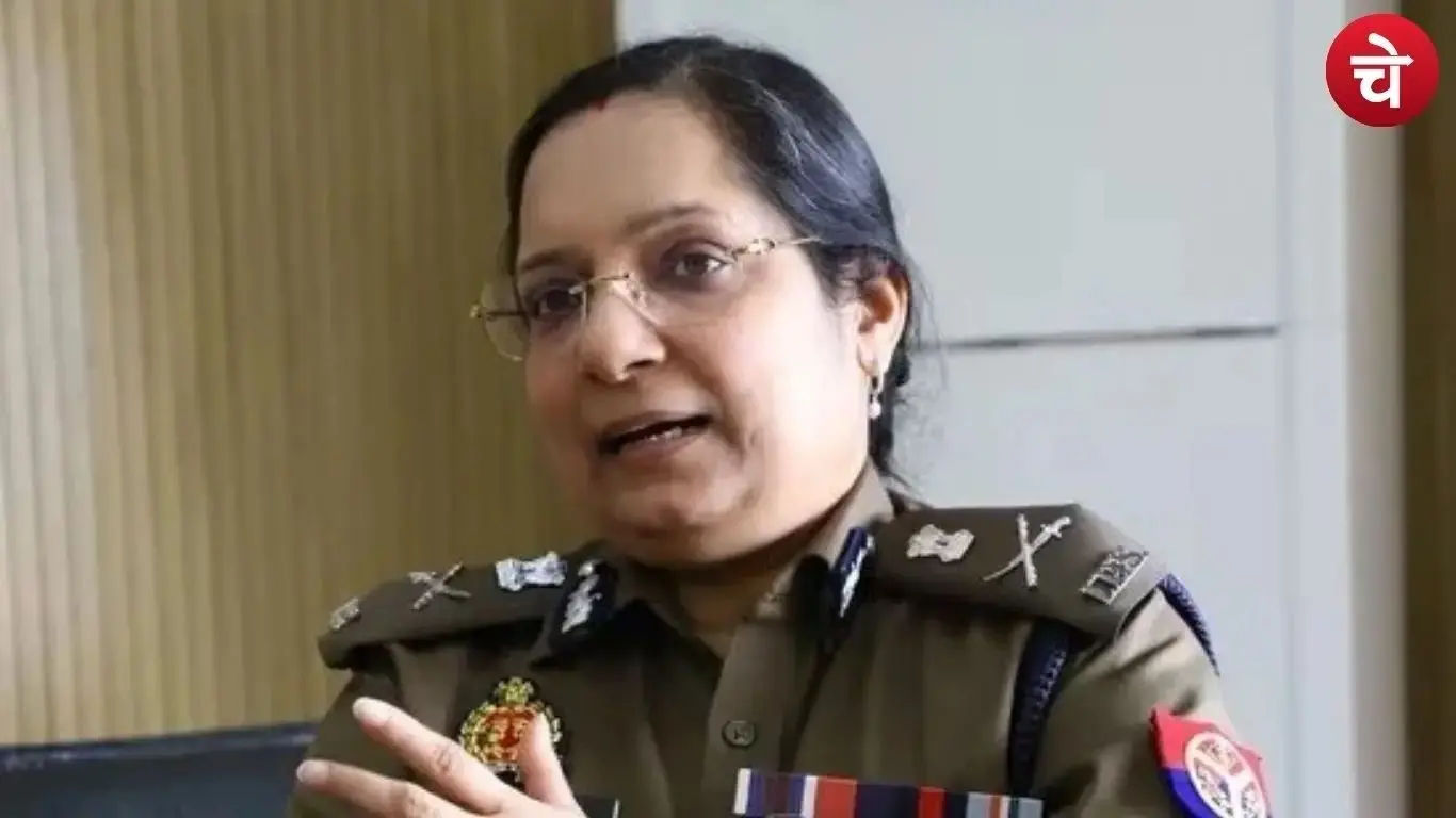 File photo of Noida (Gautam Buddha Nagar) Police Commissioner Lakshmi Singh