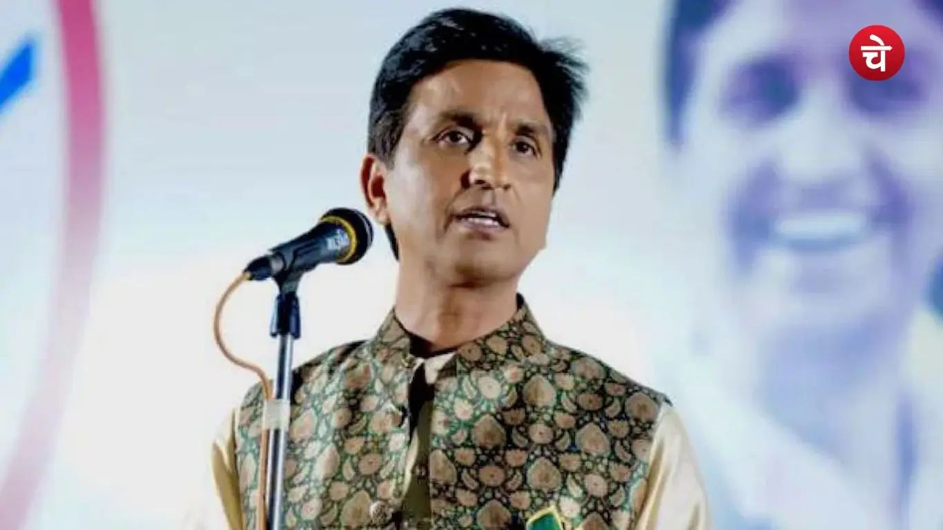 File photo of former Aam Aadmi Party leader and renowned poet Kumar Vishwas