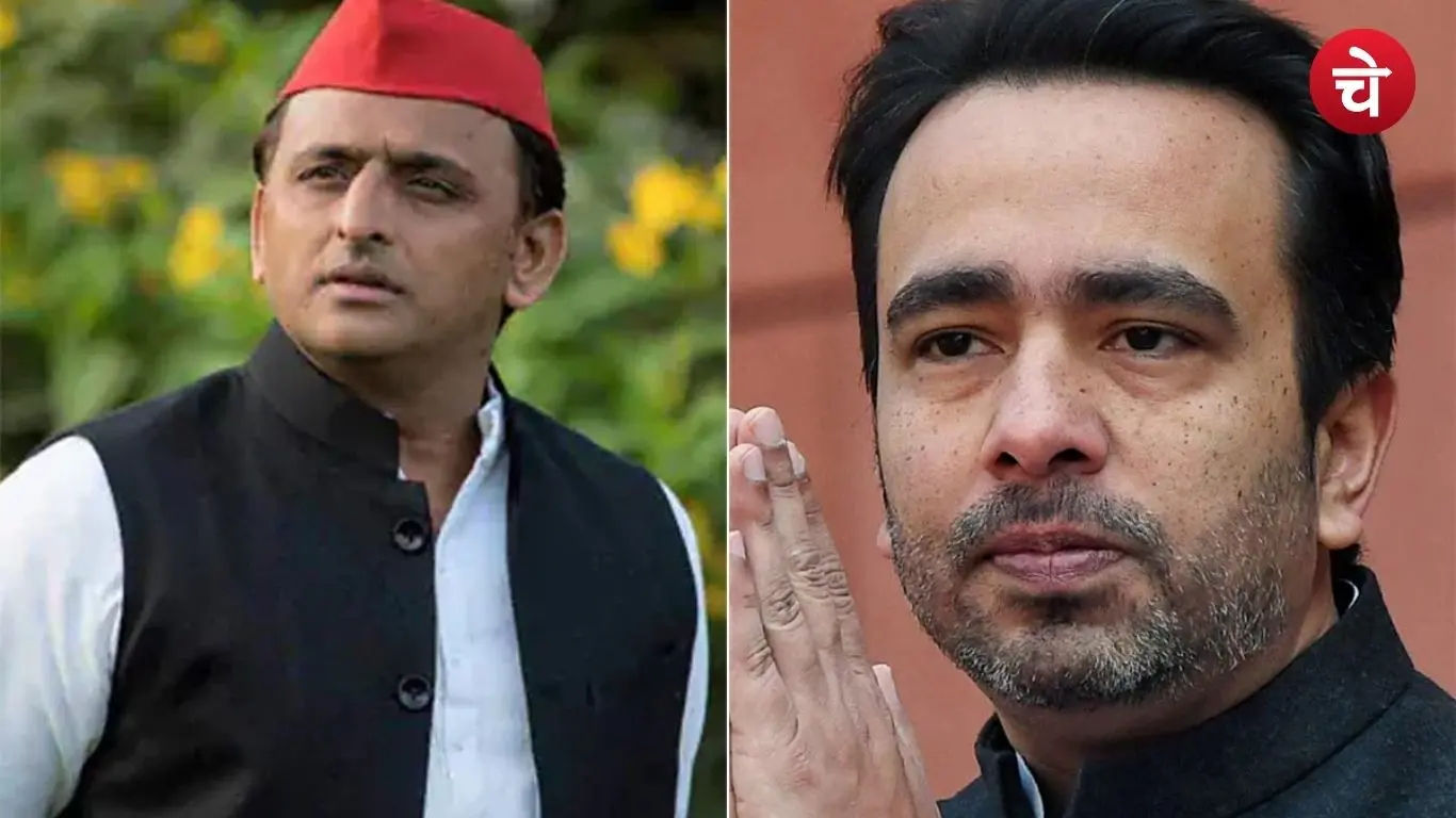 File photo of former Uttar Pradesh Chief Minister Akhilesh Yadav and RLD National President and Union Minister Jayant Chaudhary