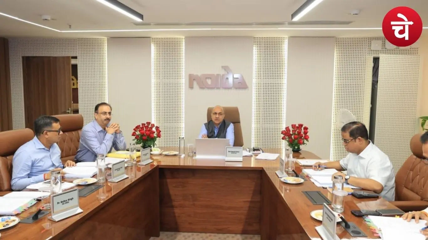 File photo of the Noida Authority's 223rd board meeting