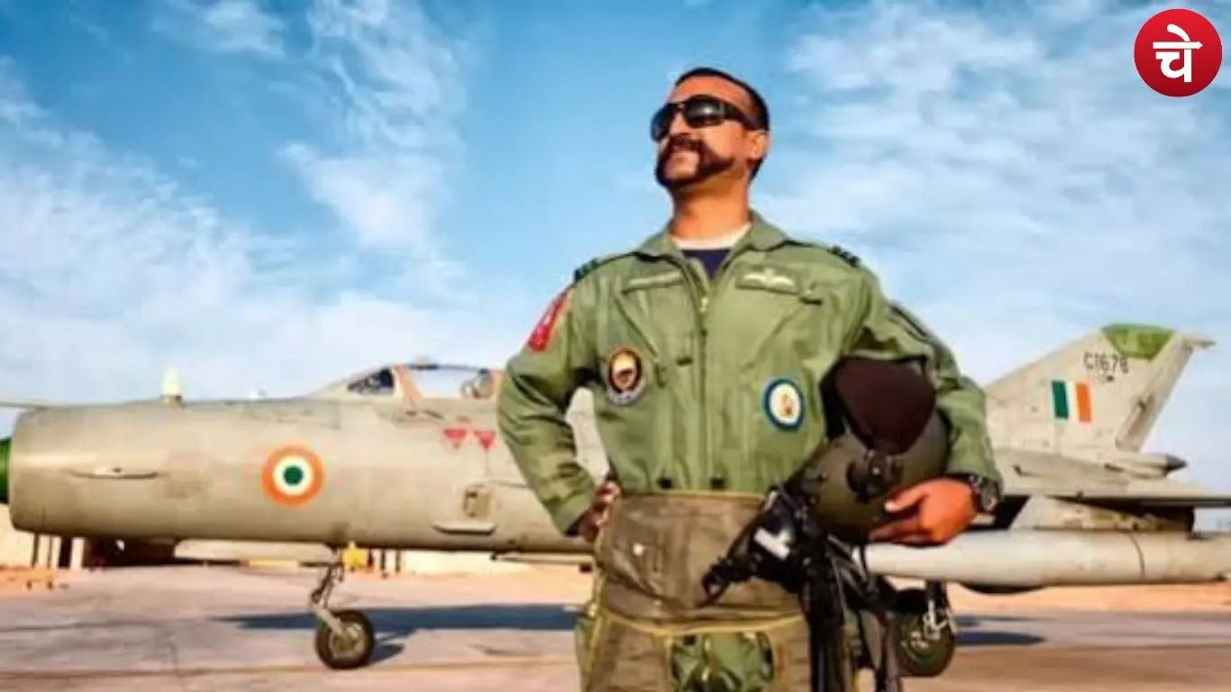 File photo of the gallant Indian Air Force warrior and Vir Chakra awardee Group Captain Abhinandan