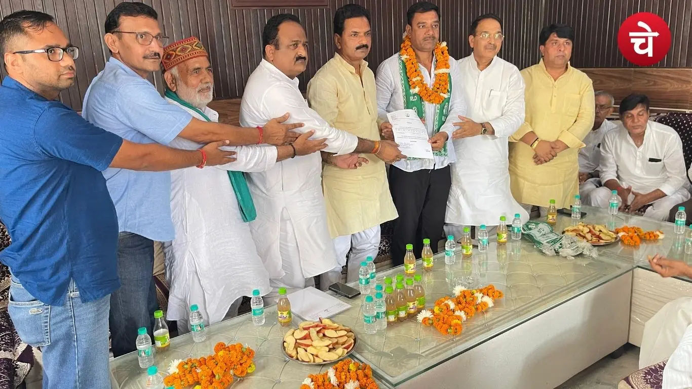 Jitendra Pradhan was nominated as the District President of the Panchayati Raj Cell at a meeting of the Rashtriya Lok Dal held in Mutena village