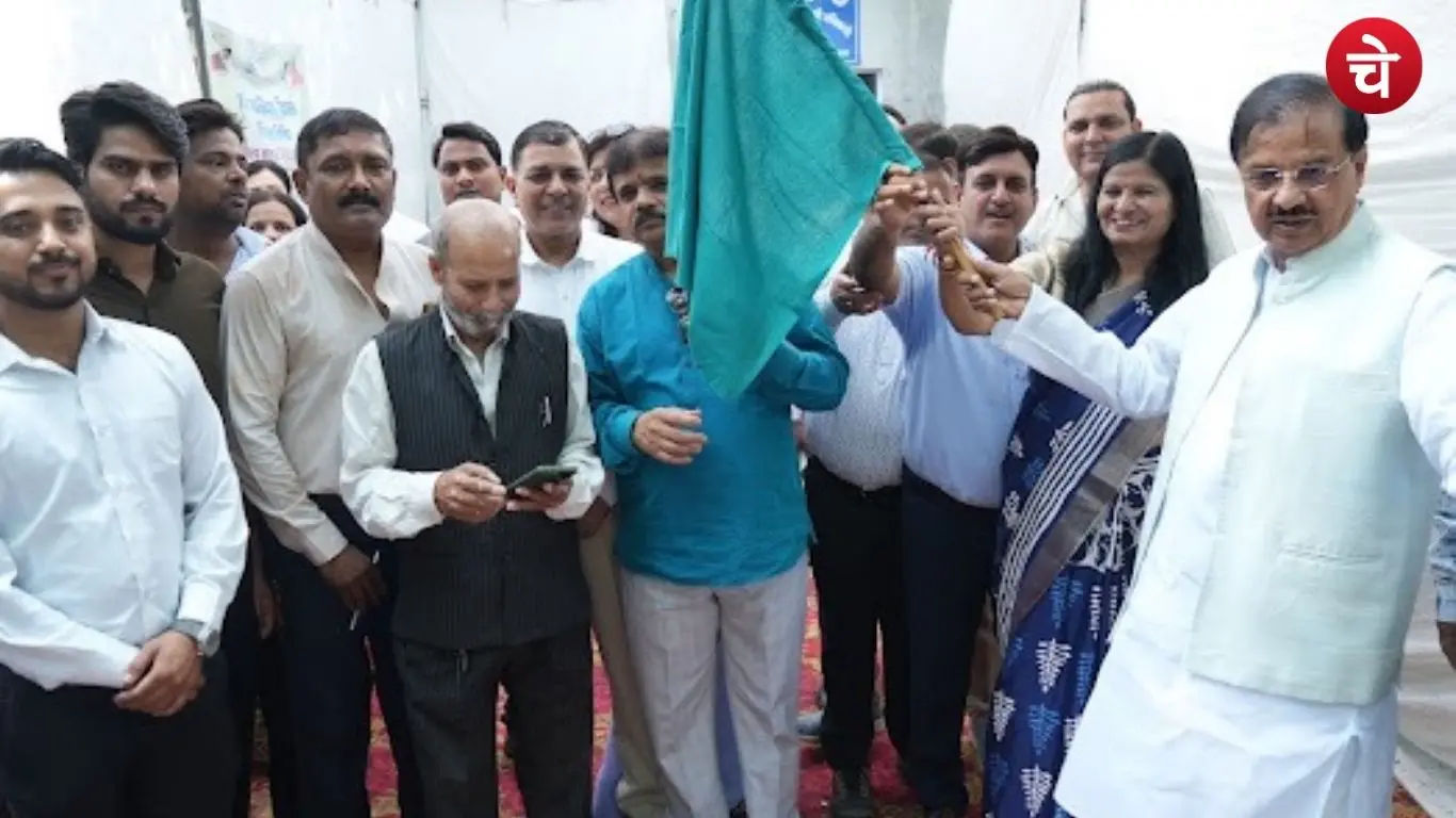 MP Dr Mahesh Sharma inaugurating the Panchakarma Department in Noida on Ayurveda Day