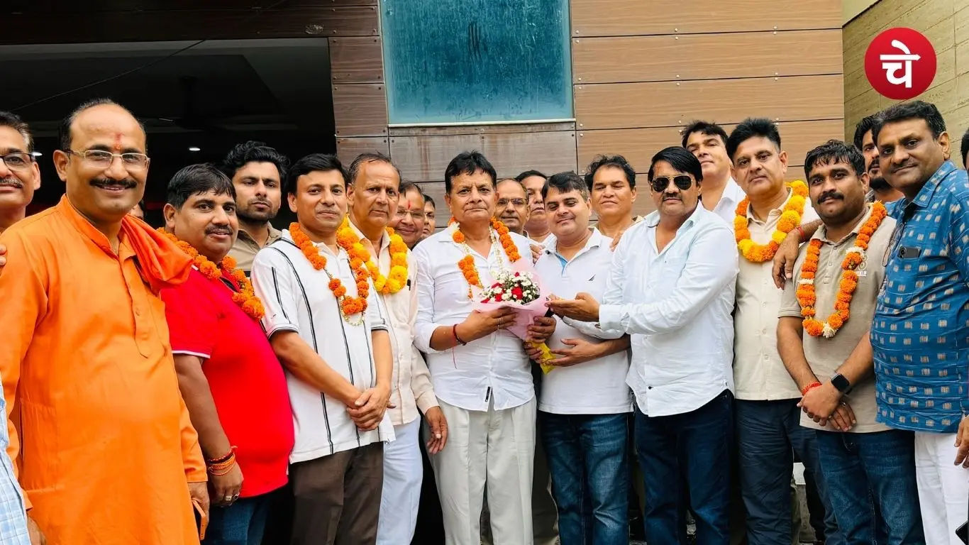 Office bearers attending the monthly review meeting of RWA Beta-1 at the community center in Sector Beta 1 Greater Noida.