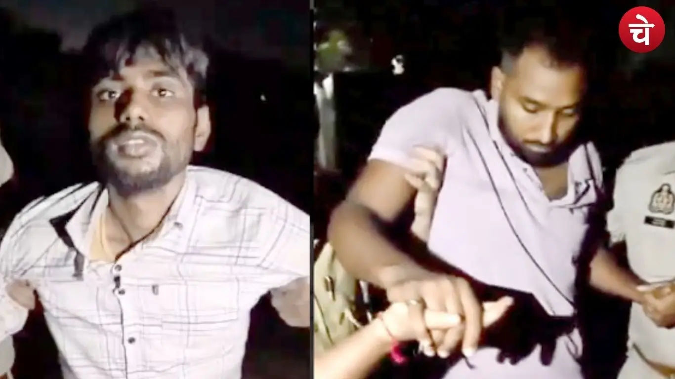 Photos of the accused injured in an encounter with the Uttar Pradesh Police