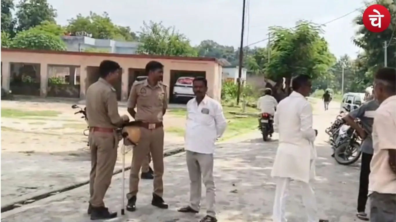 Police deployed at former minister Yogesh Pratap Singh's residence ahead of the Tehravin feast