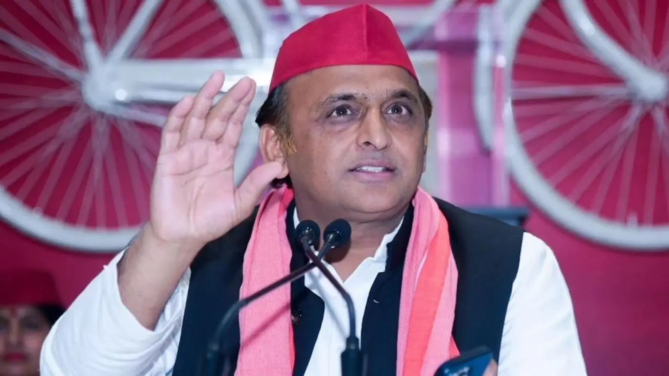 Samajwadi Party National President and former Chief Minister of Uttar Pradesh Akhilesh Yadav