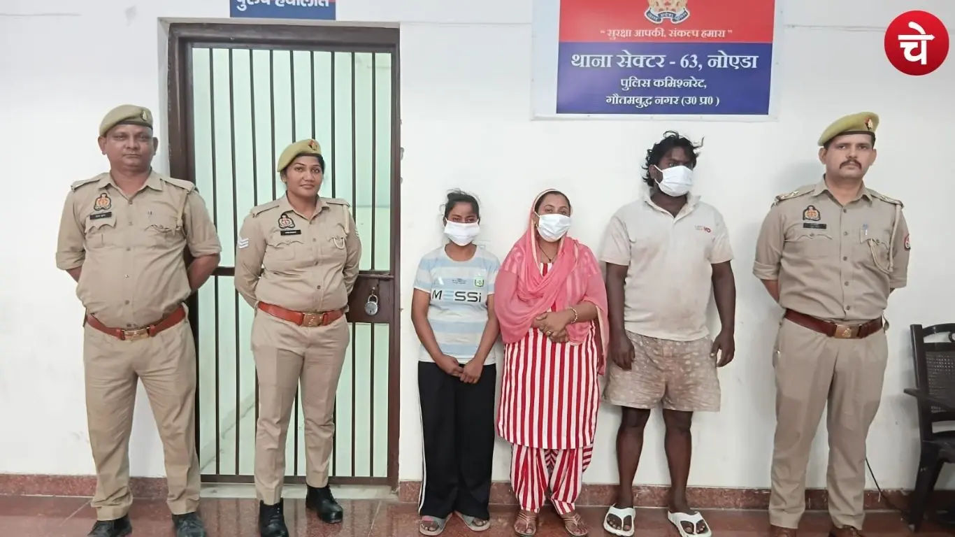 Sector-63 police safely recovered an abducted three-month-old baby girl