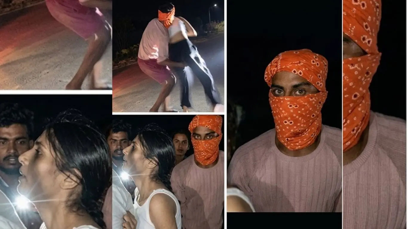 The savage who misbehaved with a girl in Jamui Bihar
