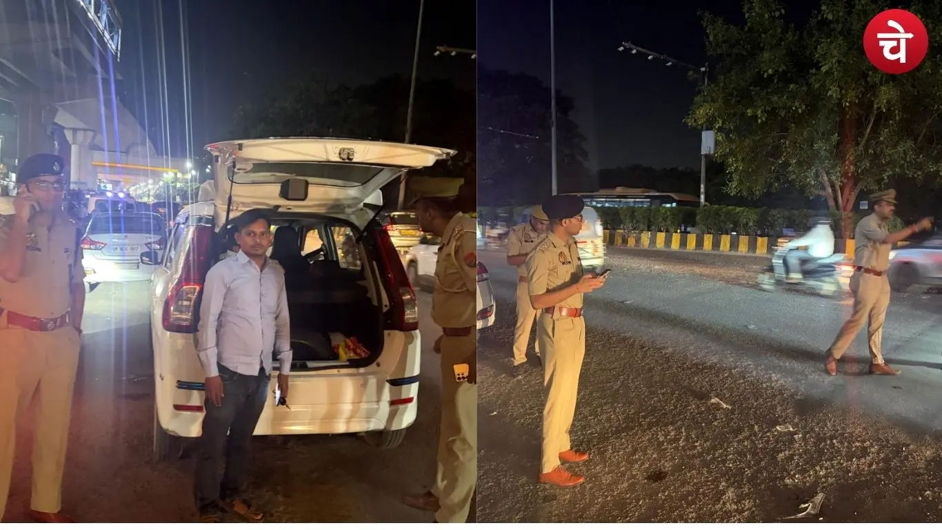 Tight police vigil in Noida