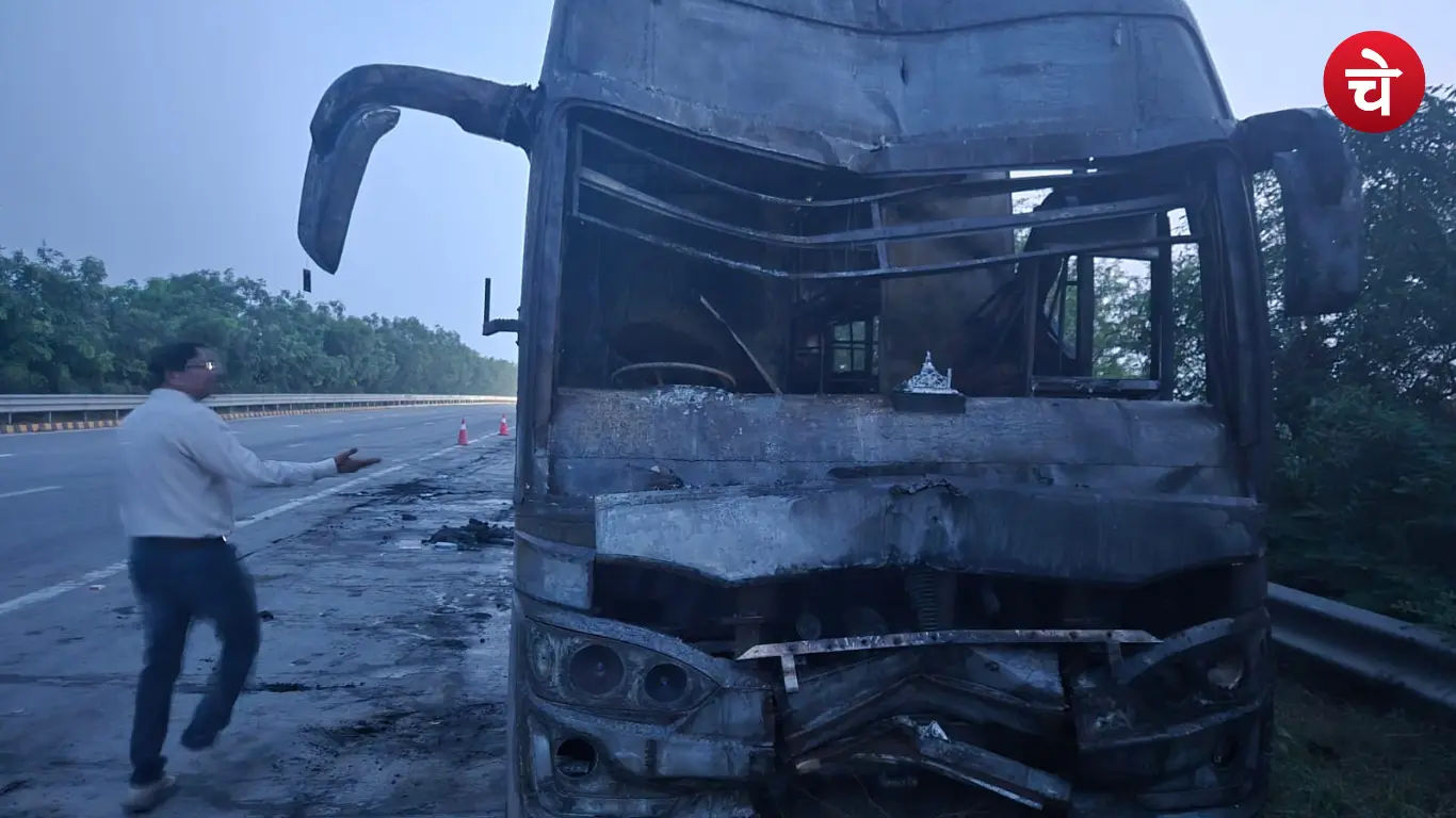 fire In Sleeper Bus Accident